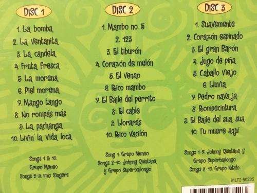 CD - Hot & Spicey Salsa Hits (3cd`s)