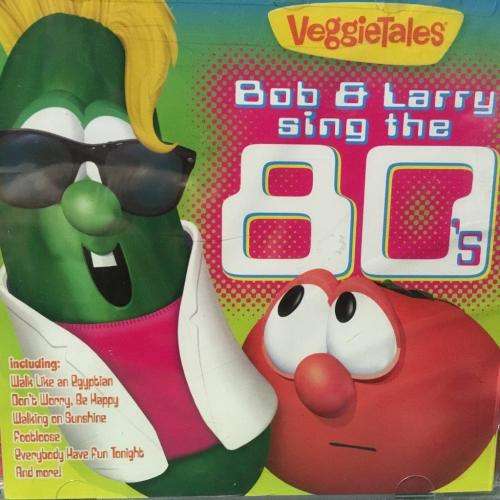 CD - Veggietales - Bob & Larry Sing The 80`s  (New Sealed)
