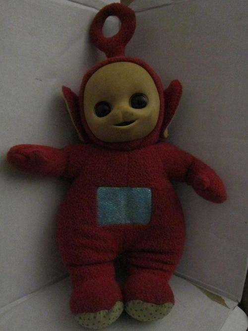 Teletubbie Maroon - battery operated.+- 39cm tall