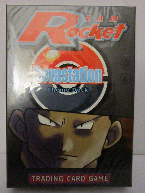 Pokemon Playing cards Team Rocket Devastation Theme Deck