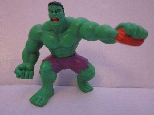 Hulk Hard Rubber Universal 2003 rock in hand +- 7cm tall