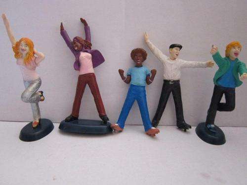 High School Musical Figures x 5