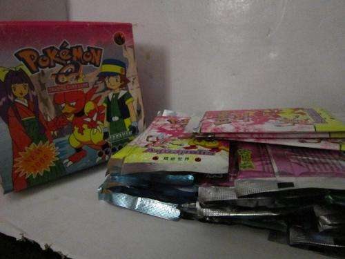 Job Lot 3 Pokemon trading cards 33 packets un-opened