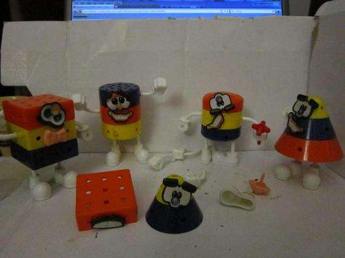 Mr Potato type toys +- 35 pieces