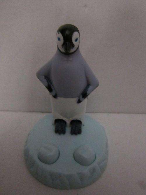 Happy feet KFC  foot tapping penguin plastic toy 2011