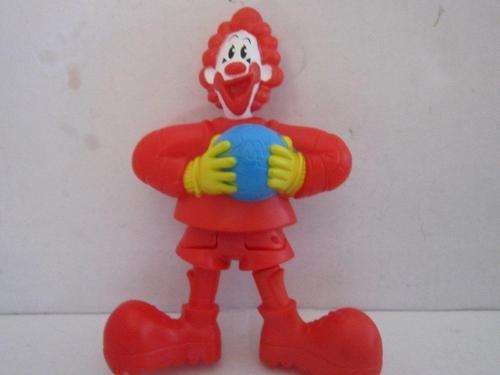 McDonalds - Ronald the clown  2008 head pops out when legs are squeezed