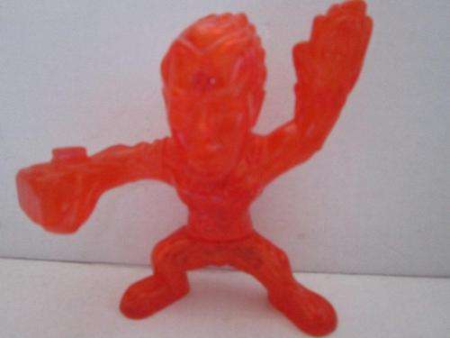 Fantastic 4 The Human Tourch  Marvel 2007 9cm hard plastic articulated