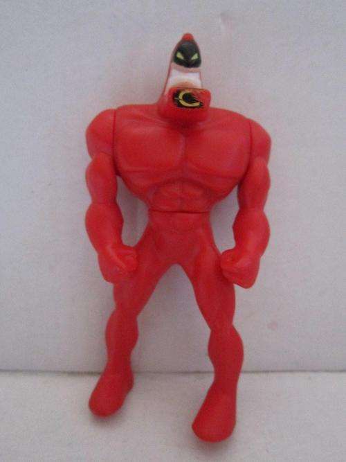 Crimson Chin action figure from the cartoon The Fairly OddParents Articulated +- 9cm Rubber Figure