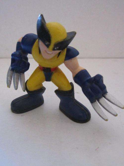 Wolverine by Hasbro Marvell 2007 Hard Rubber articulated 5cm