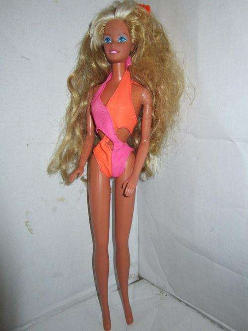 Barbie Mattel doll 1966 in swimming costume