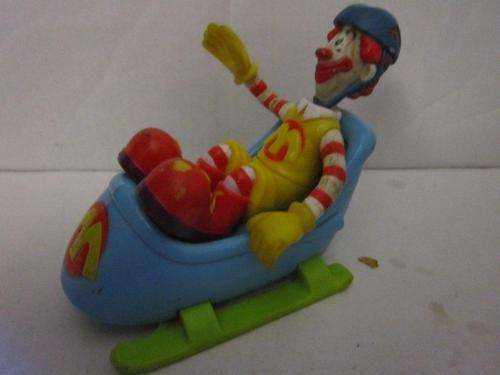 McDonalds - Ronald McDonald on a sleigh 2004