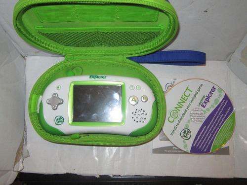 Leapfrog - Leapster Explorer c/w carry case and disc