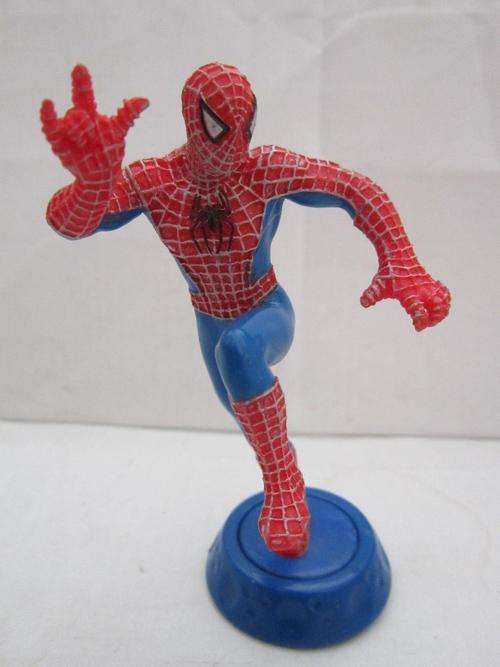 Spiderman Hard Rubber static on a plinth +-11cm (running stance)