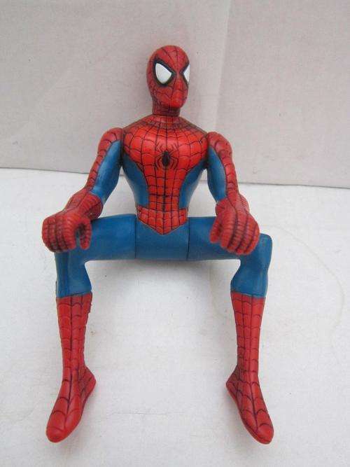 Spiderman Hard Rubber articulated +-13cm