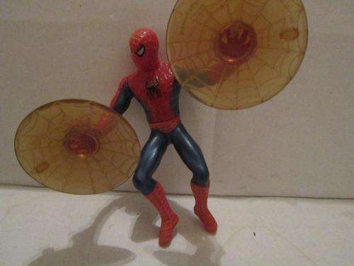 Spiderman Articulated with suckers on hand+-10cm