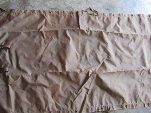 Army ground sheet from 1978