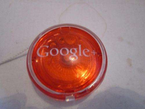Google yo-yo lights up when spun