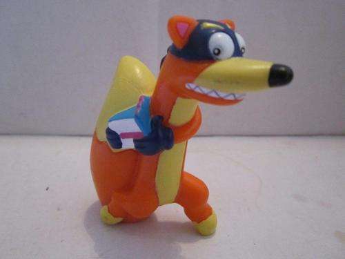 Swiper the Fox - Dora The Explorer - Mattel - Hard Rubber - +-8cm