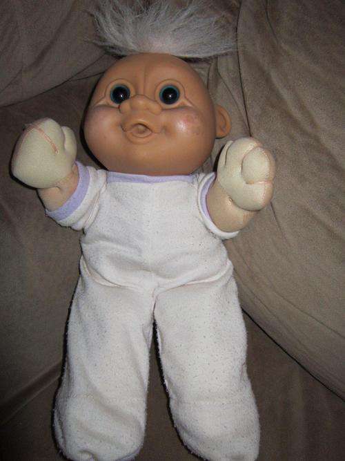 Baby Troll doll - Russ - Soft body +-31cm