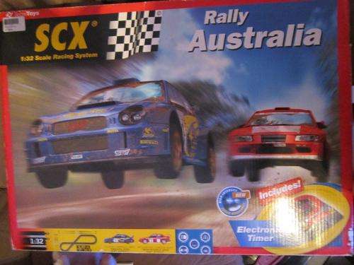 SCX Rally Australia (Large Set with Electronic timer) 1:32 Scale Scalextric classic compatible