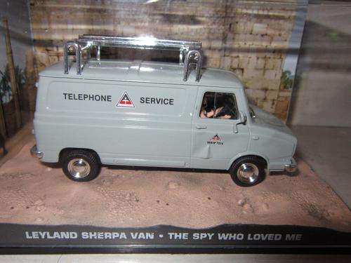 Leyland Sherpa Van - The Spy Who Loved Me - James Bond Collection (Car only no magazine)