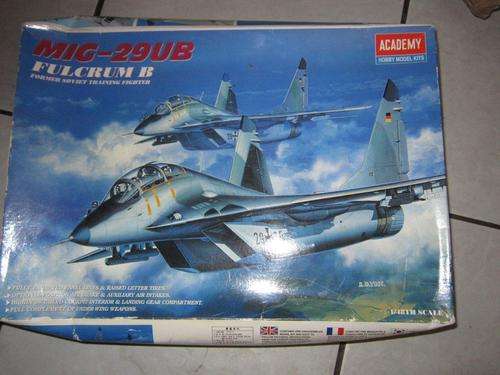 MIG-29UB Fulcrumb 1:48 scale - Academy Hobby Model Kits
