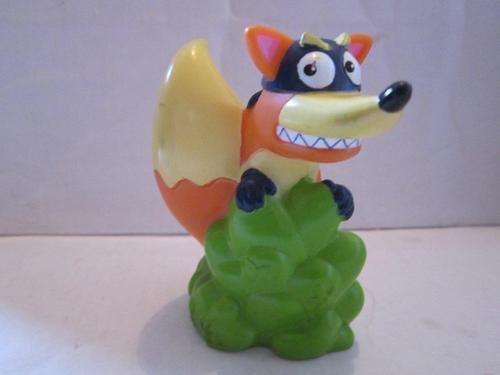 Swiper the Fox - Dora The Explorer - Mattel - Hard Rubber - +-8cm