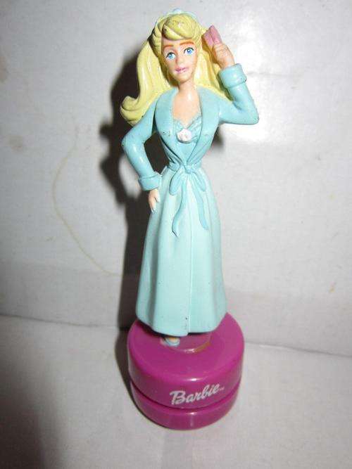 Barbie - Mattel - Hard rubber with stamp underneath - +-11cm