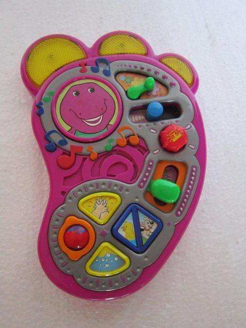 Barney Battery Operated foot Play Center