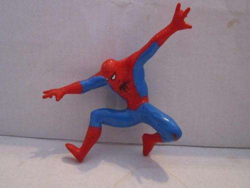 Static Spiderman Jumping +-11cm hard rubber