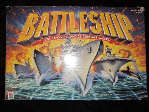 BattleShips - The Classic Naval Combat Game- by Milton Bradley 2002