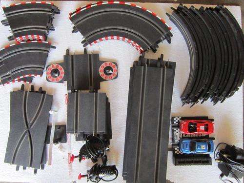 Large Job lot of Carrera-Go 1:43 Scale , Tracks PSU, Controllers and cars