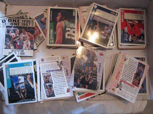 Job Lot of NBA Upper Deck Collectors choice trading cards (233 cards)