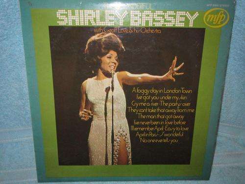 L.P. - Shirley Bassey - The Wonderful with Geoff Love and His Orchestra