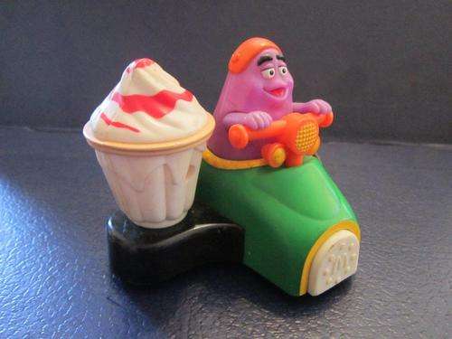 McDonalds Grimace in ice cream cart 2001