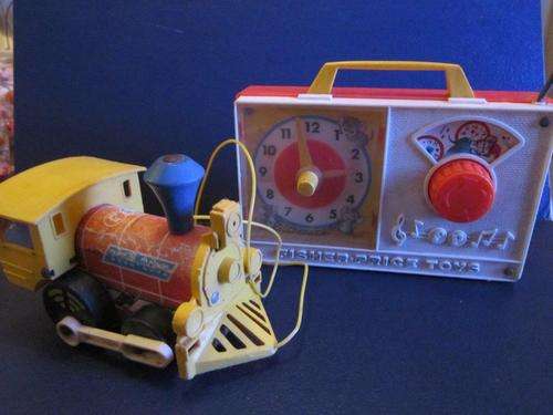 2 x  Vintage Fischer Price Toys Made in the USA 1971