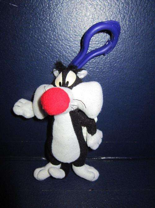 Sylvester soft clip toy 13cm
