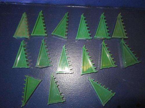 Job Lot of 15 Vintage Triang Scalextric Track / Bridge supports