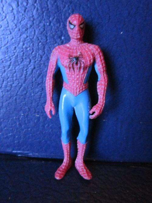 Static Hard Rubber Spiderman +-7cm