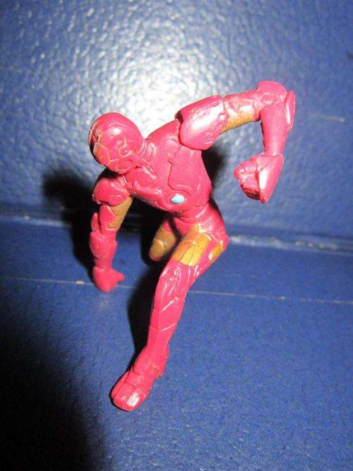 Iron Man Static Figure no2 - Hard Rubber +-6cm
