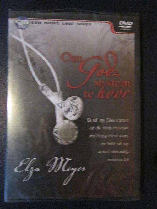 DVD - Elza Meyer - Om God se stem to hoor - sealed