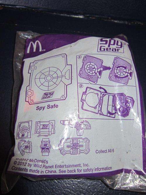 McDonalds- Spy Safe - Spy Gear 2012