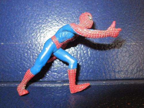 Static Spiderman - Marvel - Hard Rubber +-7cm