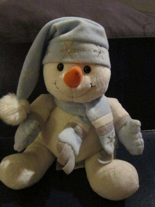 Soft Snow Man - Simply Soft Collection +-28cm
