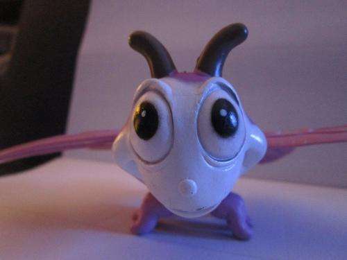 Large Rubber Cute Bee / Bug +-13.5cm