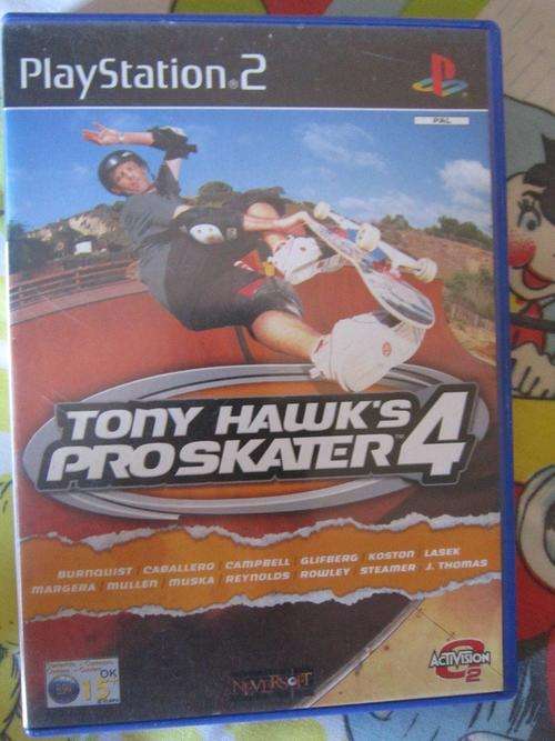 Playstation 2- Tony Hawk's Pro Skater 4
