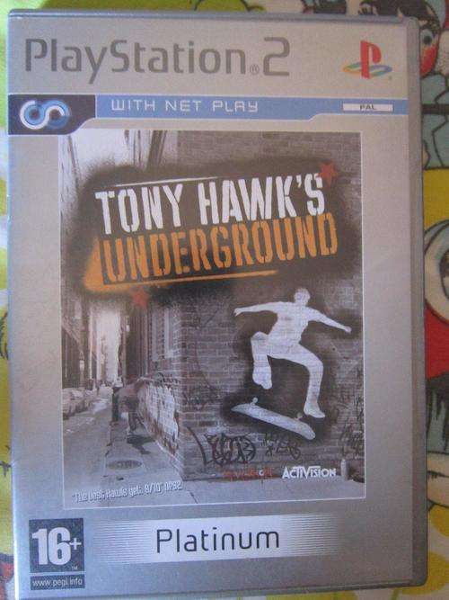 Playstation 2- Tony Hawk's Underground