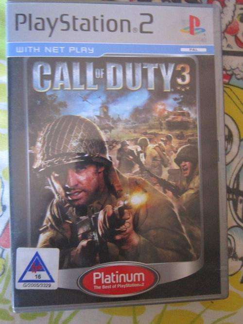 Playstation 2- Call of Duty 3