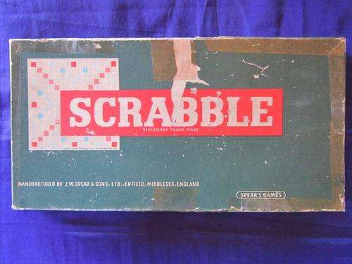 Vintage Scrabble - Made in England