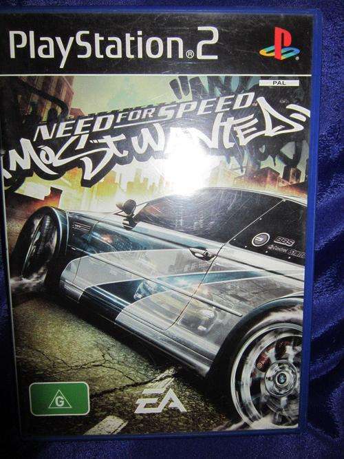 Playstation 2- Need For Speed Most Wanted   (FPB G)